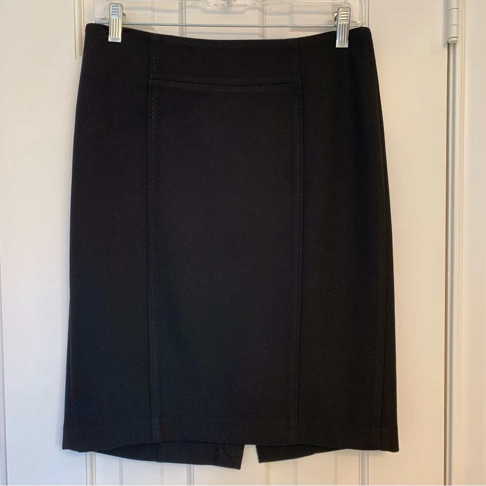 Loft Black Petite Skirt